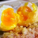 簡単レシピの作り方♪半熟卵の天ぷらが超美味しい